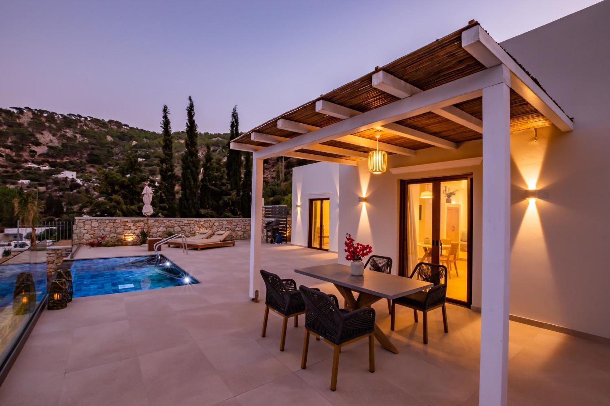 Mertelia Luxury Villas Kyra Panagia Exterior photo