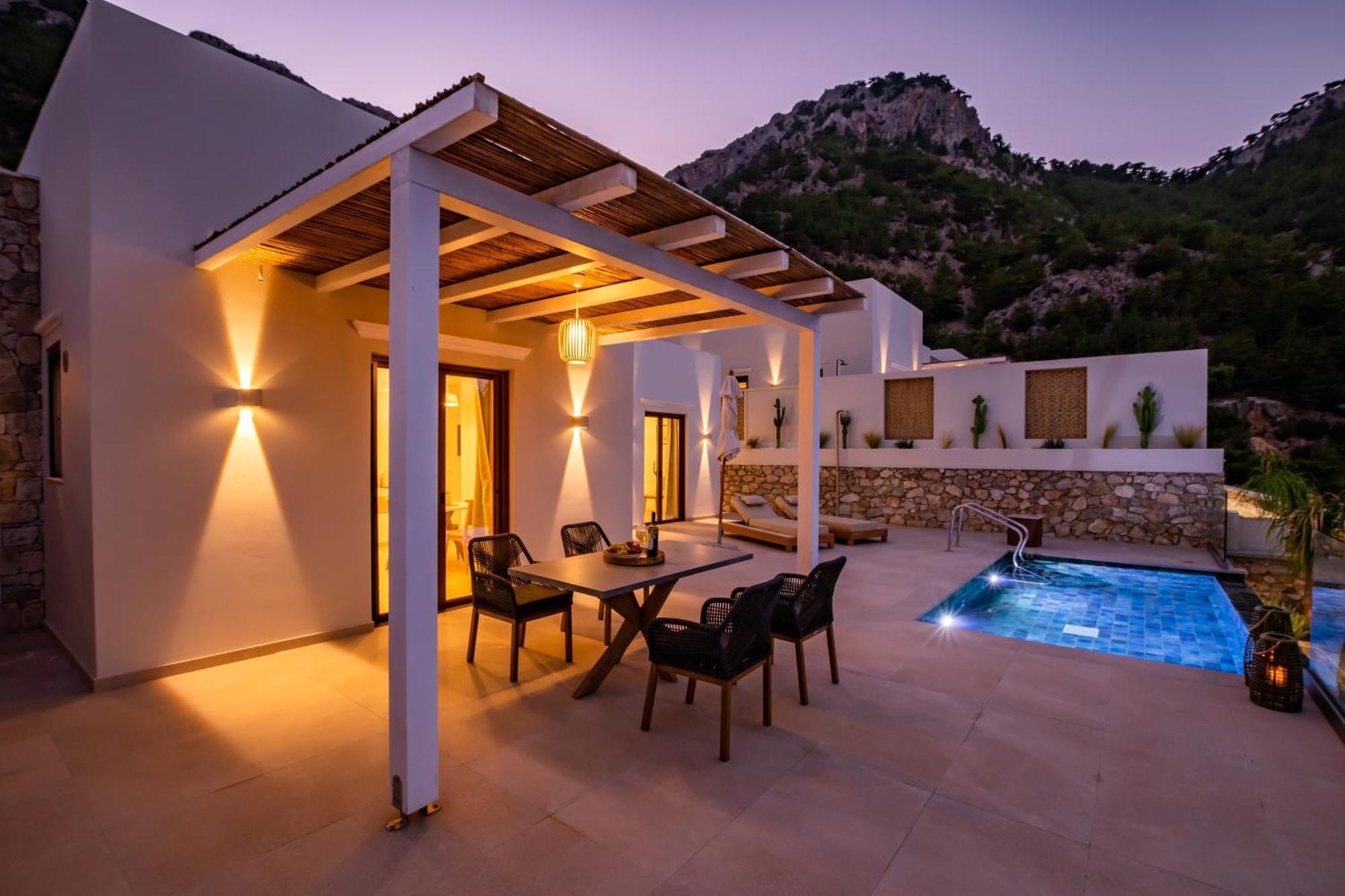 Mertelia Luxury Villas Kyra Panagia Exterior photo