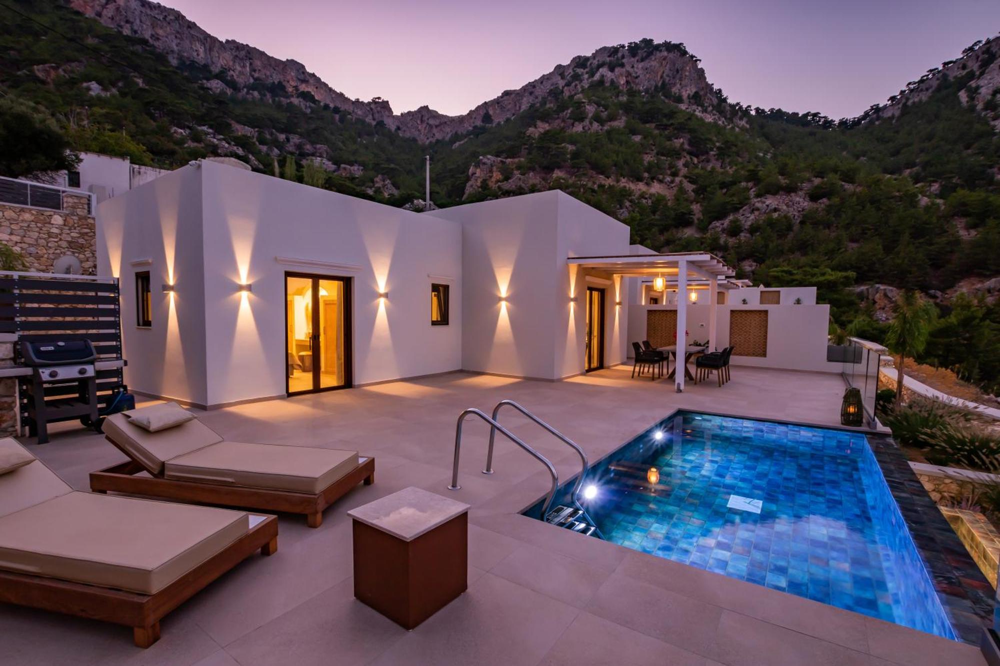 Mertelia Luxury Villas Kyra Panagia Exterior photo