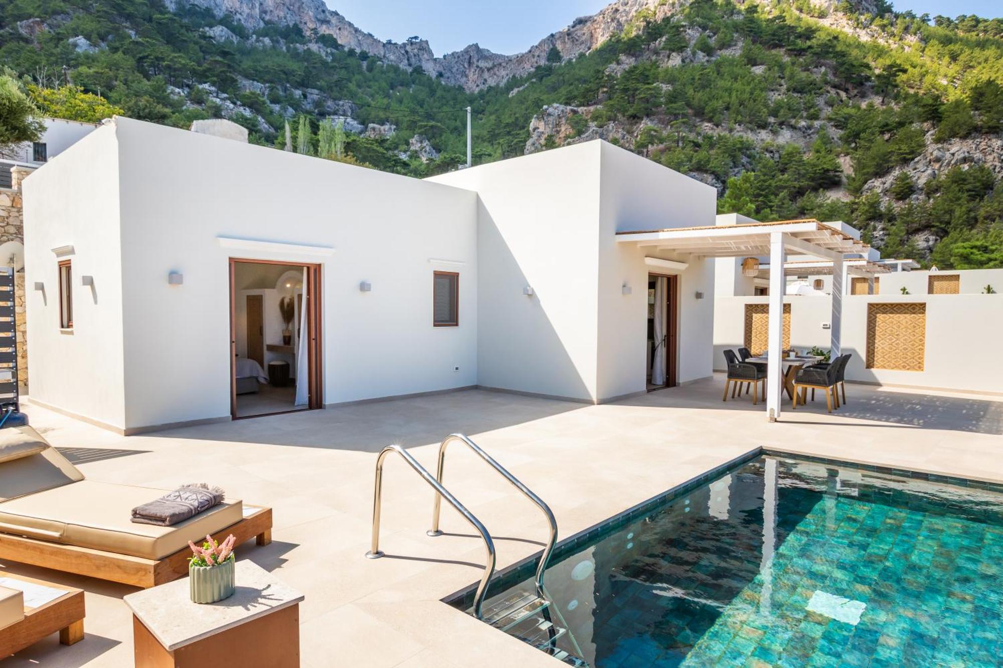 Mertelia Luxury Villas Kyra Panagia Exterior photo